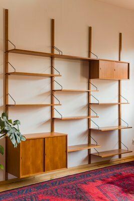 Modular Wall Shelving System By Poul Cadovius For Cado, 1960s photo furniture