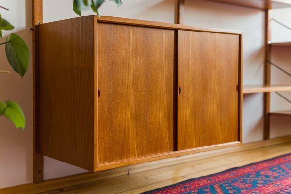 Modular Wall Shelving System By Poul Cadovius For Cado, 1960s photo buy