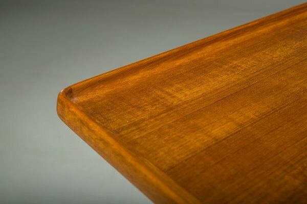 3515.0 Danish Teak Desk By Peter Lovig Nielsen For Hedensted Mobelfabrik, 1964 photo