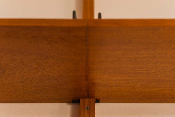 Modular Wall Shelving System By Poul Cadovius For Cado, 1960s photo vintage