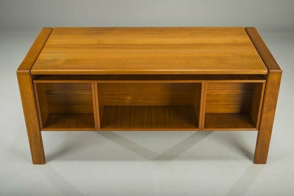 Mid Century Teak Freestanding Desk From Gv Møbler, 1960s photo vinterior