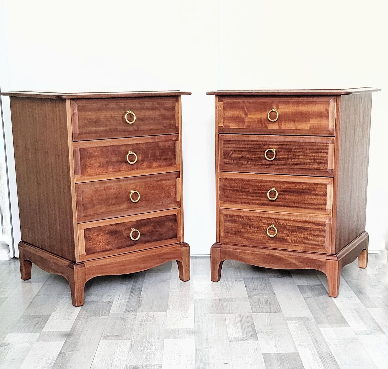Stag Minstrel Bedside Tables Restored To Order photo 700.0