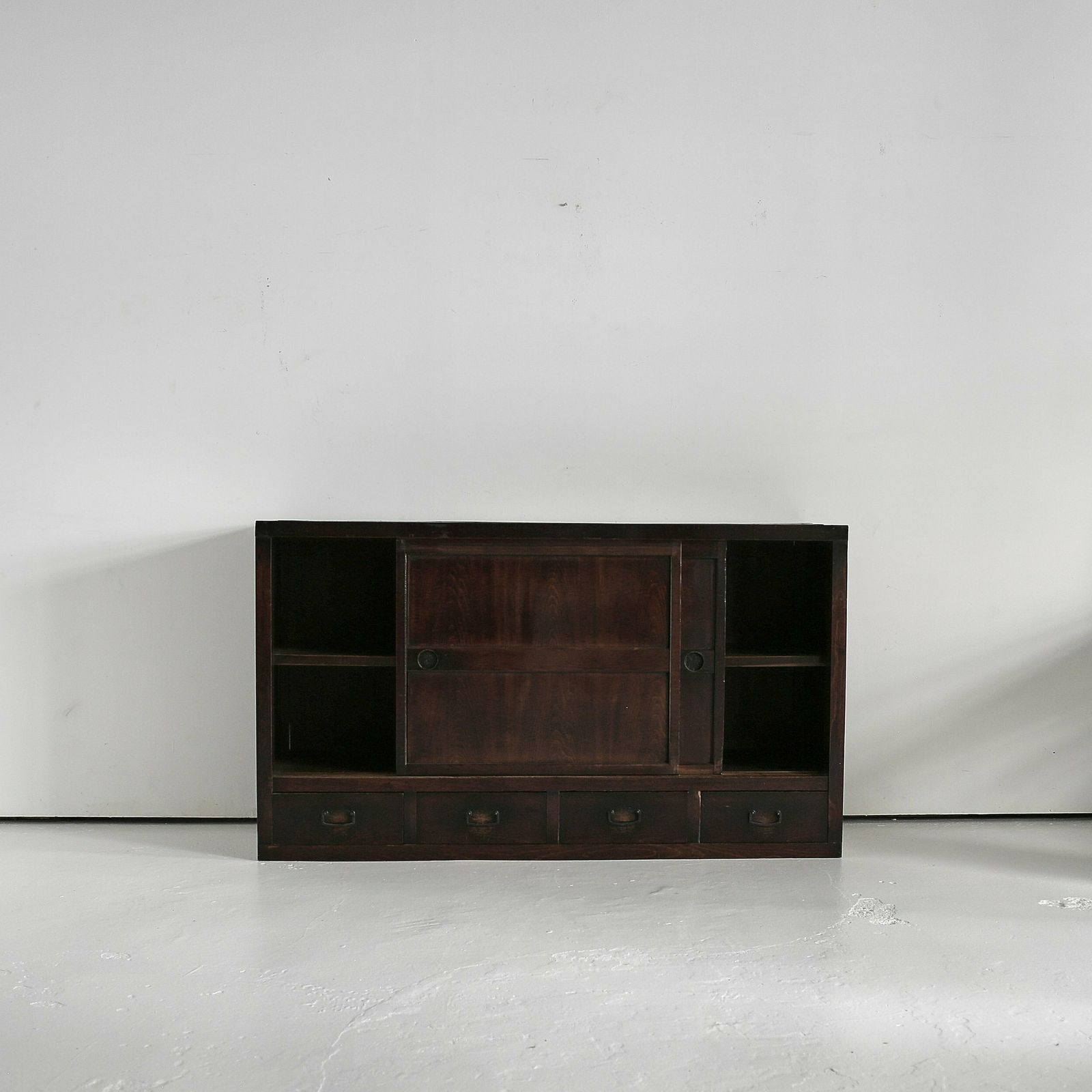 Large Early Meiji Period Japanese Tansu/Sideboard photo furniture