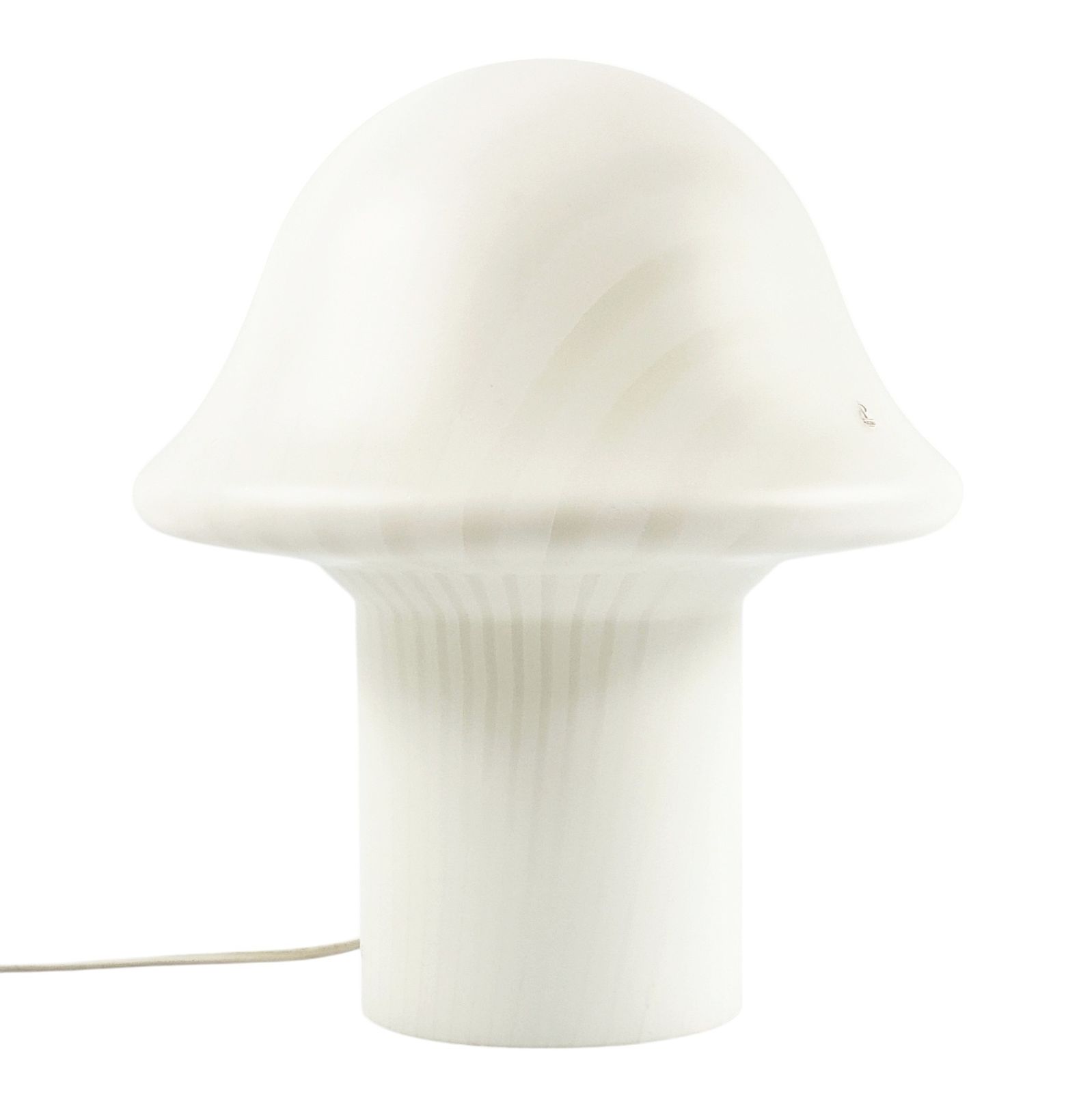 Grote Mid Century Space Age Glazen Paddenstoellamp Van Peill & Putzler, Duitsland, Jaren 1970