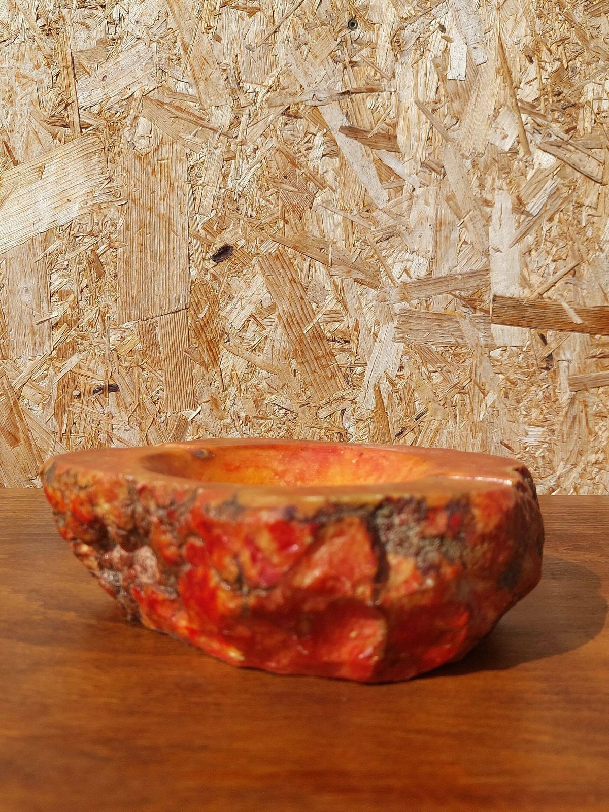 Vintage Alabaster Ashtray / Unique Alabaster Ashtray / Retro Ashtray / Mcm Alabaster Ashtray /Made In Italy / 70's photo vinterior