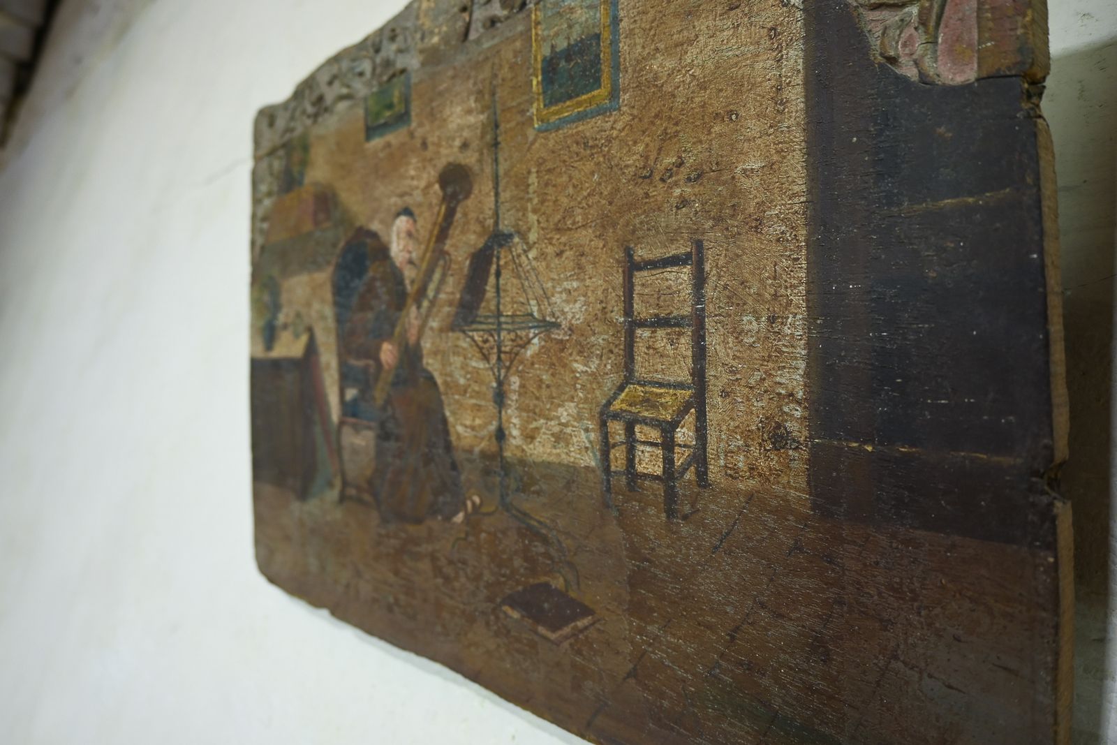 photo for sale An Early 19th Century Oil On Board Painting