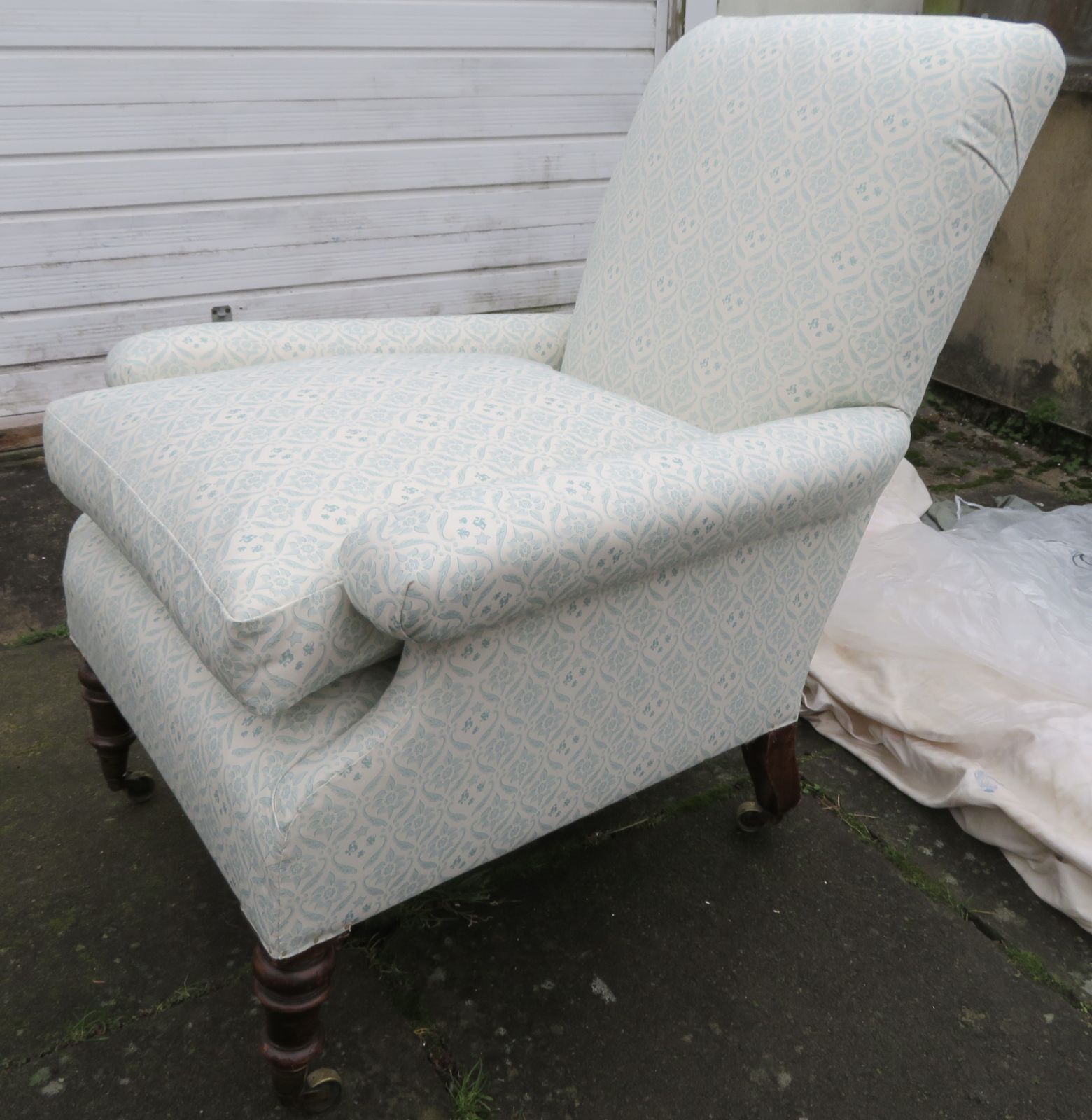 Early Howard And Sons Willoughby Armchair. photo furniture