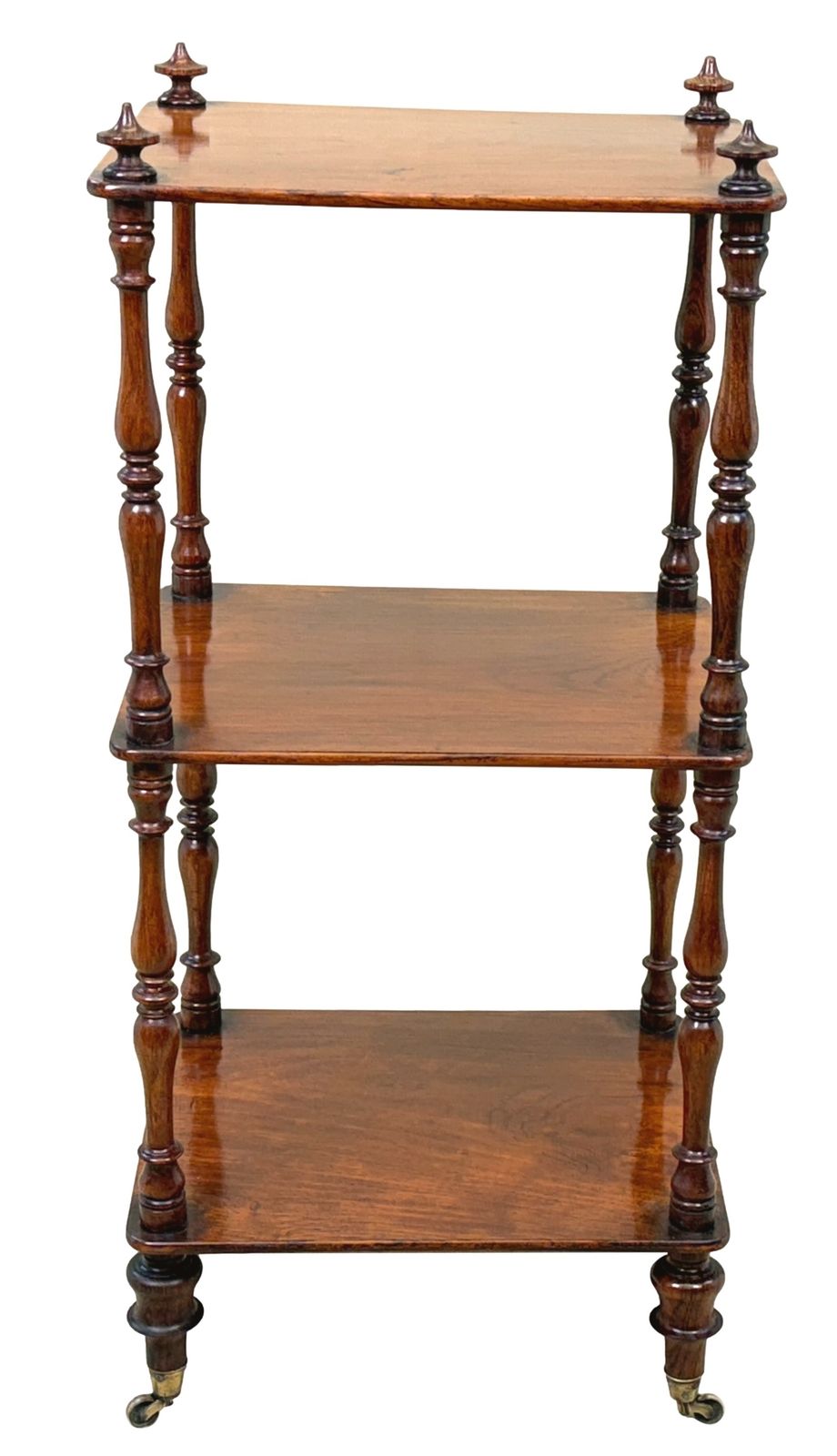 Small 19th Century Rosewood Whatnot (England, Circa 1840) photo vinterior