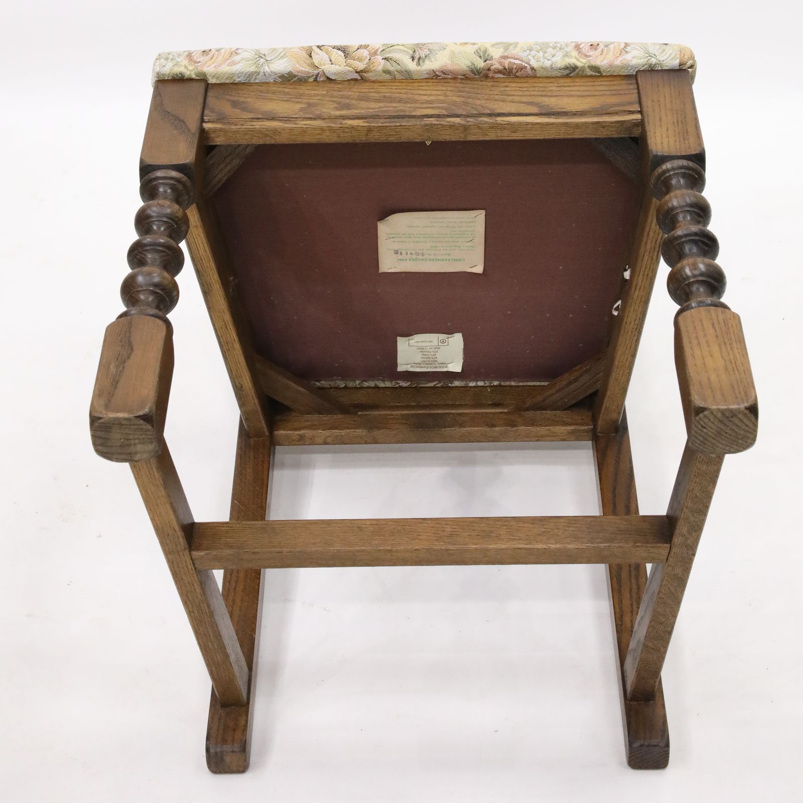 photo for sale 4 Yorke Old Charm Dining Chairs Including Tonwell Rose Fabric Free Uk Delivery