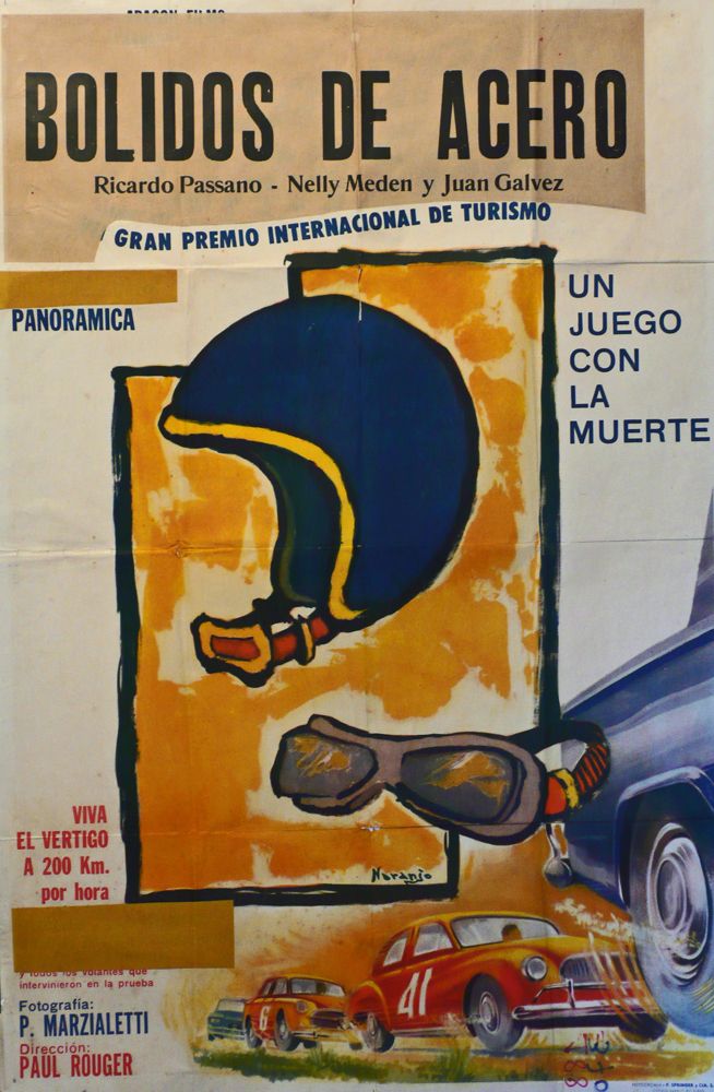 Bolidos De Acero – Argentina, 1950, Panamericana photo furniture
