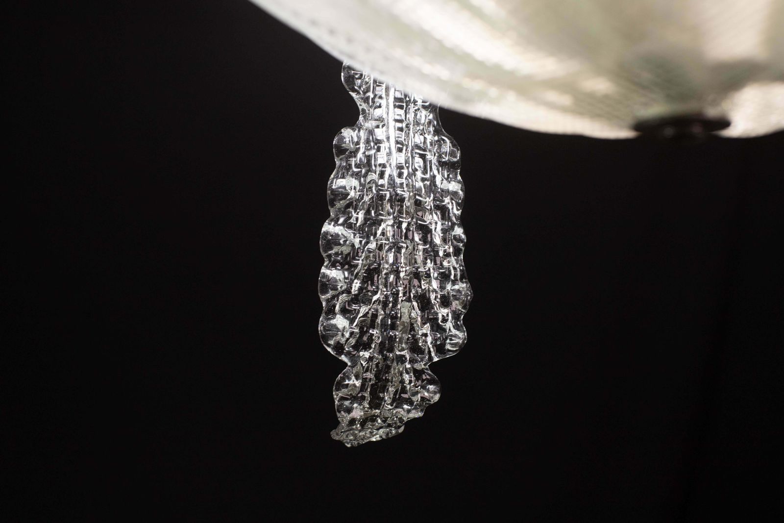 photo for sale Elegant Art Decò Murano Glass Leaves, 1950s