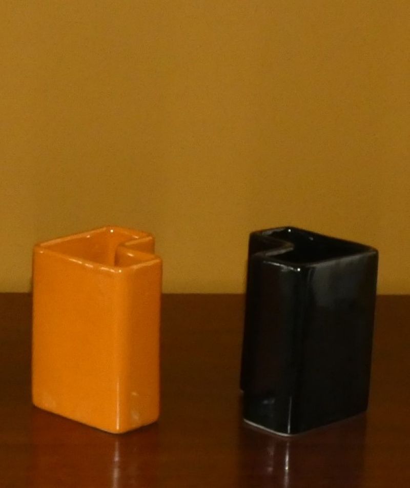 photo furniture Set Of 3 Ceramic Vases By Aldo Cotti, Italy 1970s