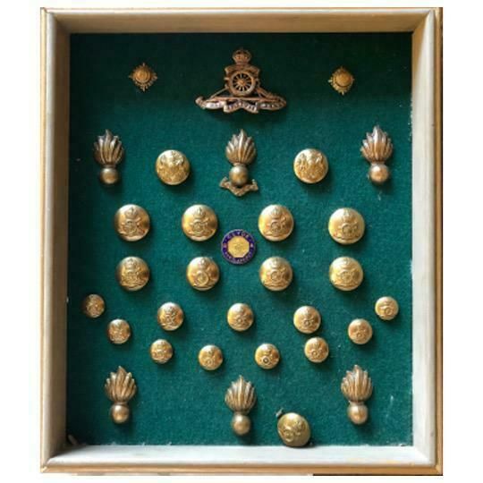 Ww1 Royal Artillery Dress Buttons & Badges