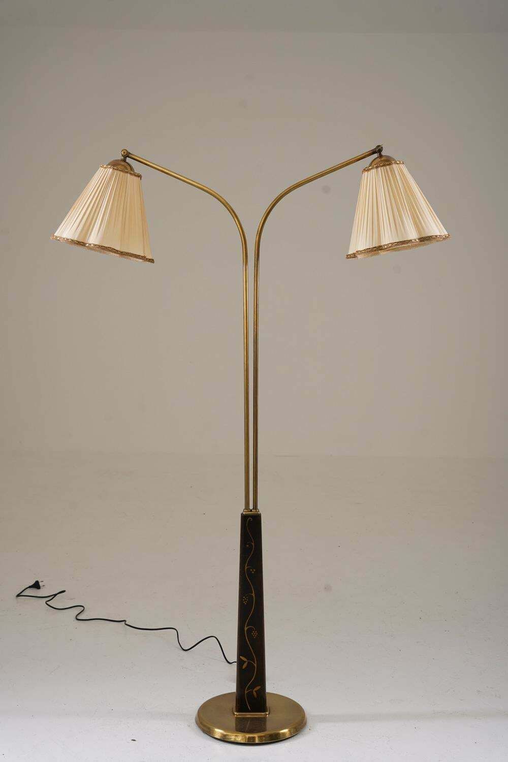 Swedish Modern Floor Lamp By Tor Wolfenstein For Ditzingers photo furniture