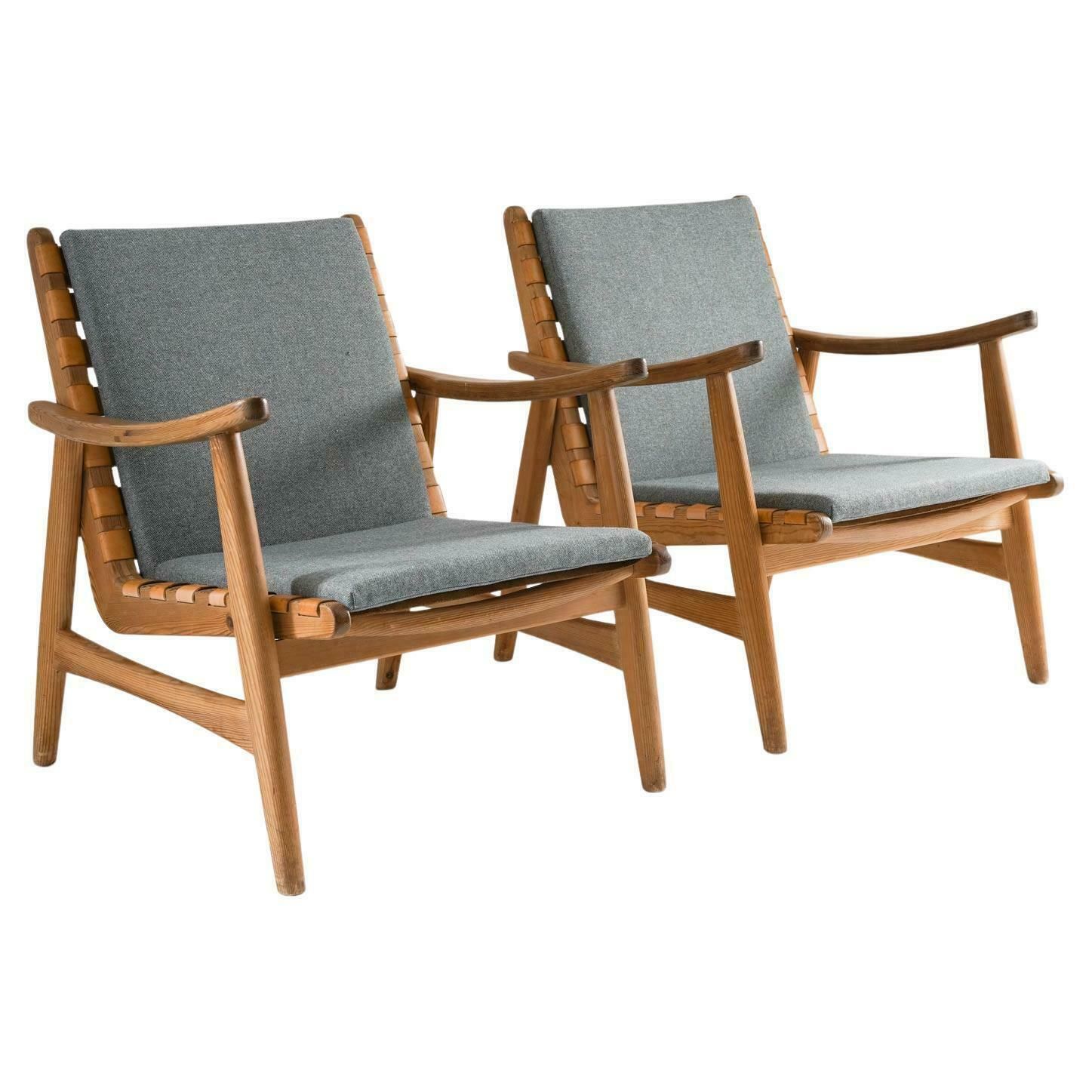 Scandinavian Midcentury "Biri" Lounge Chairs By Harry Moen And Torbjørn Afdal