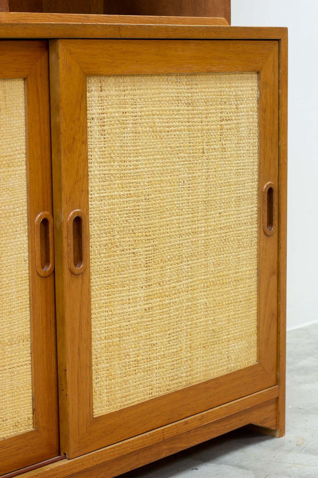Bookshelf With Rattan By Alf Svensson photo buy
