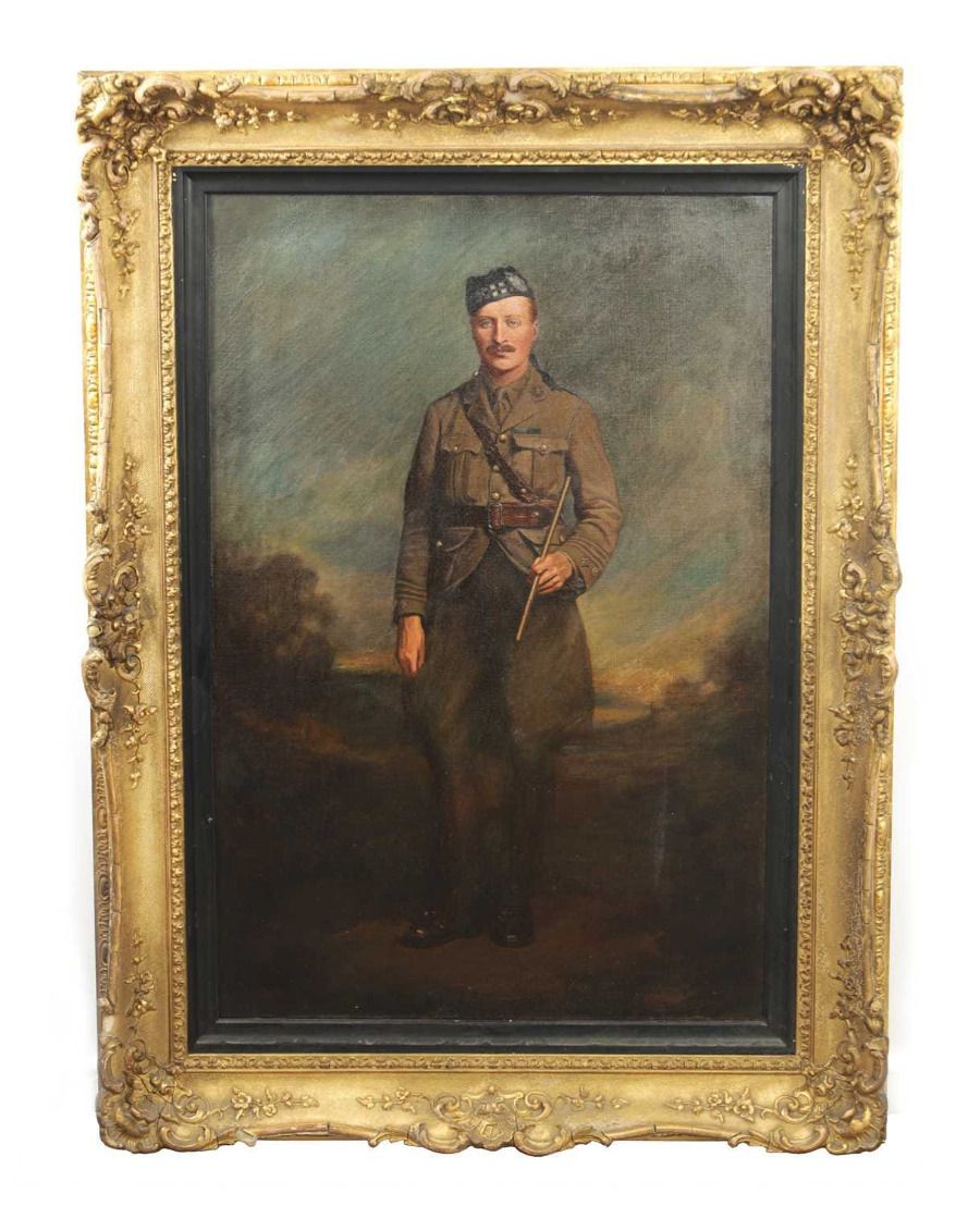 Portrait Of A Great War Canadian Army Officer   Lieutenant Colonel J. W. Forbes photo for sale