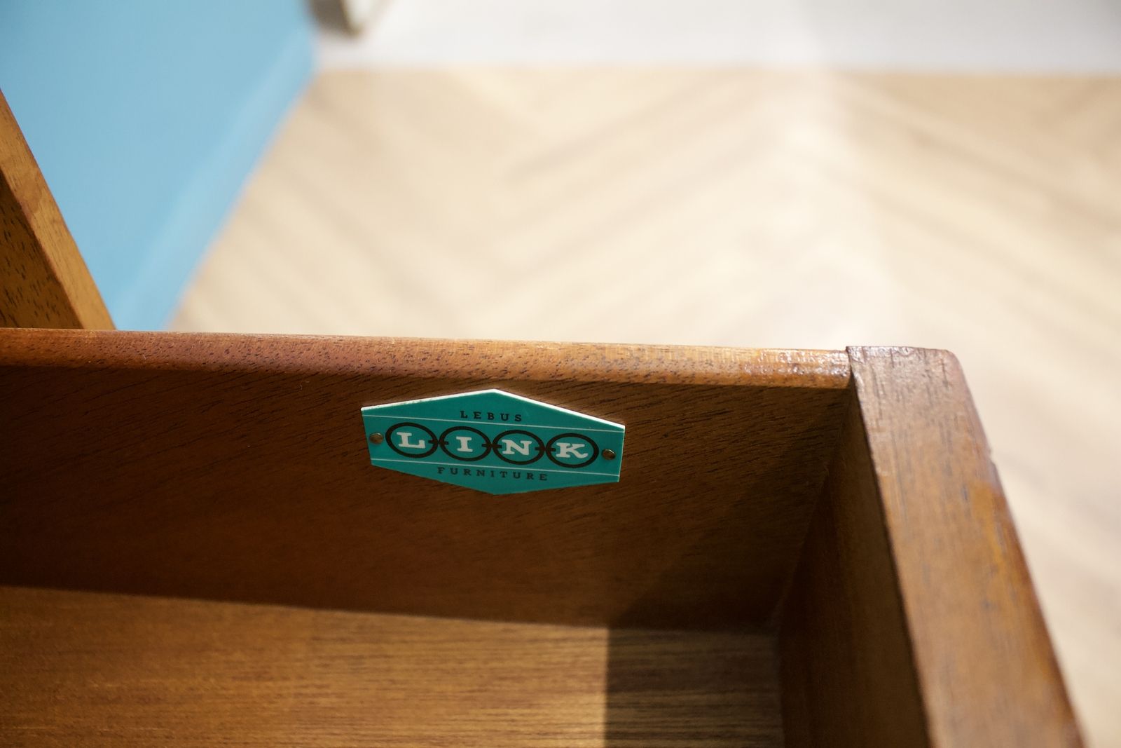 Mid Century Retro Teak Chest Of Drawers From Lebus photo buy