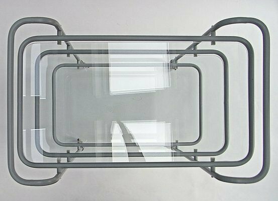 Ever Ready Bar Trolley In Powder Coat And Glass By Gunter Lambert photo vinterior