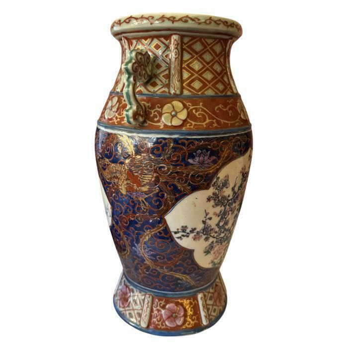 Pair Of Japanese Imari Vases, 1920s photo Home Decor