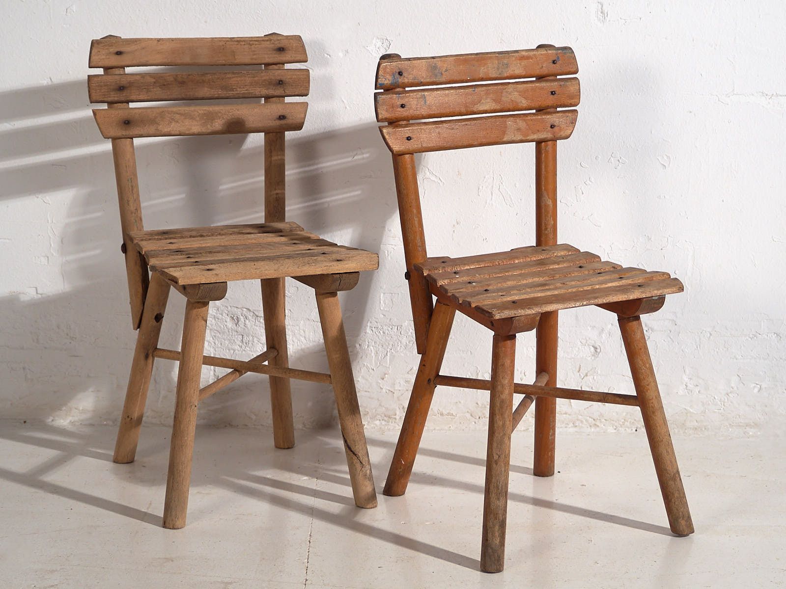 Antique Children’s Chairs (C.1920). Set Of 4 Pieces #2 photo buy