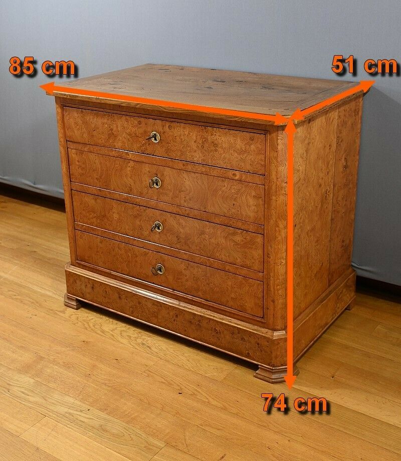 photo buy Small Ash Chest Of Drawers – Late 19th Century