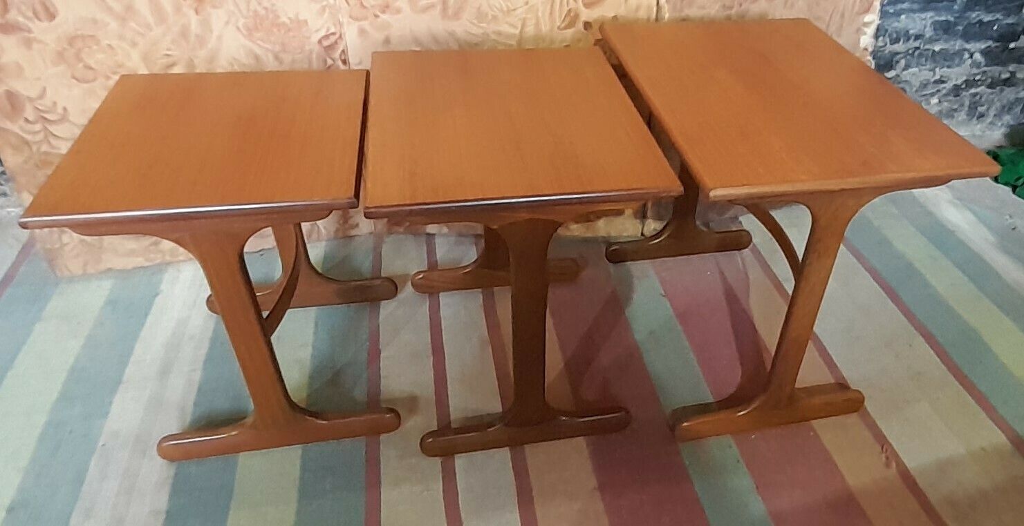 G Plan Fresco Nest Of 3 Tables. photo for sale