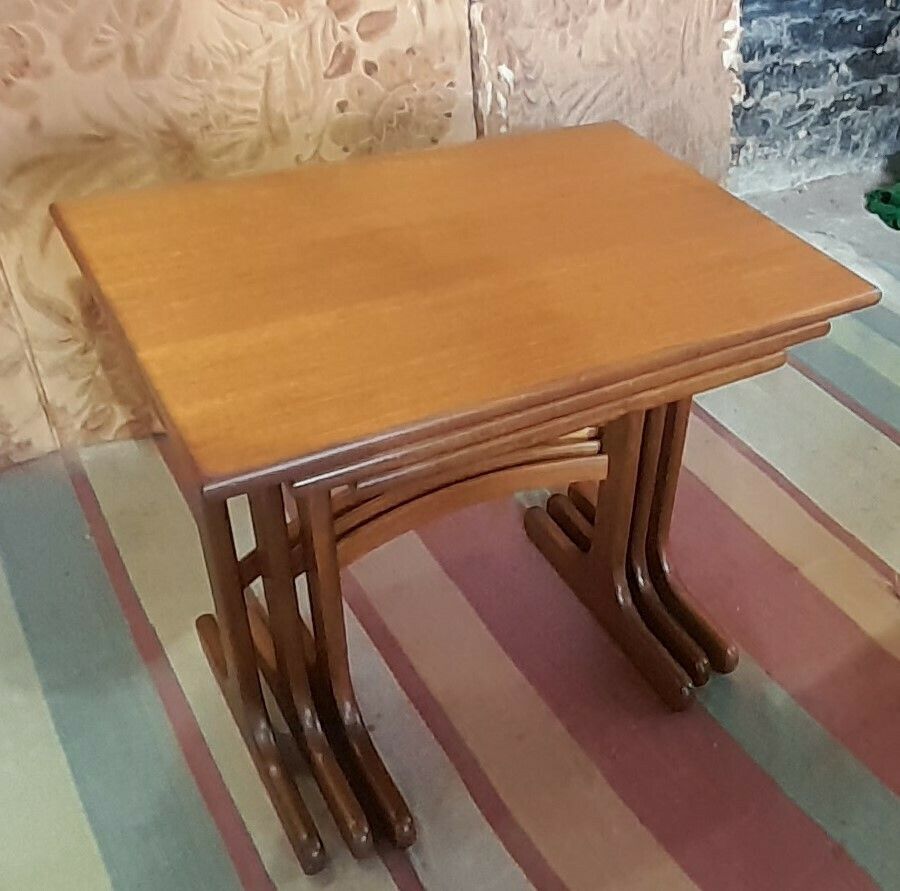 G Plan Fresco Nest Of 3 Tables. photo vinterior
