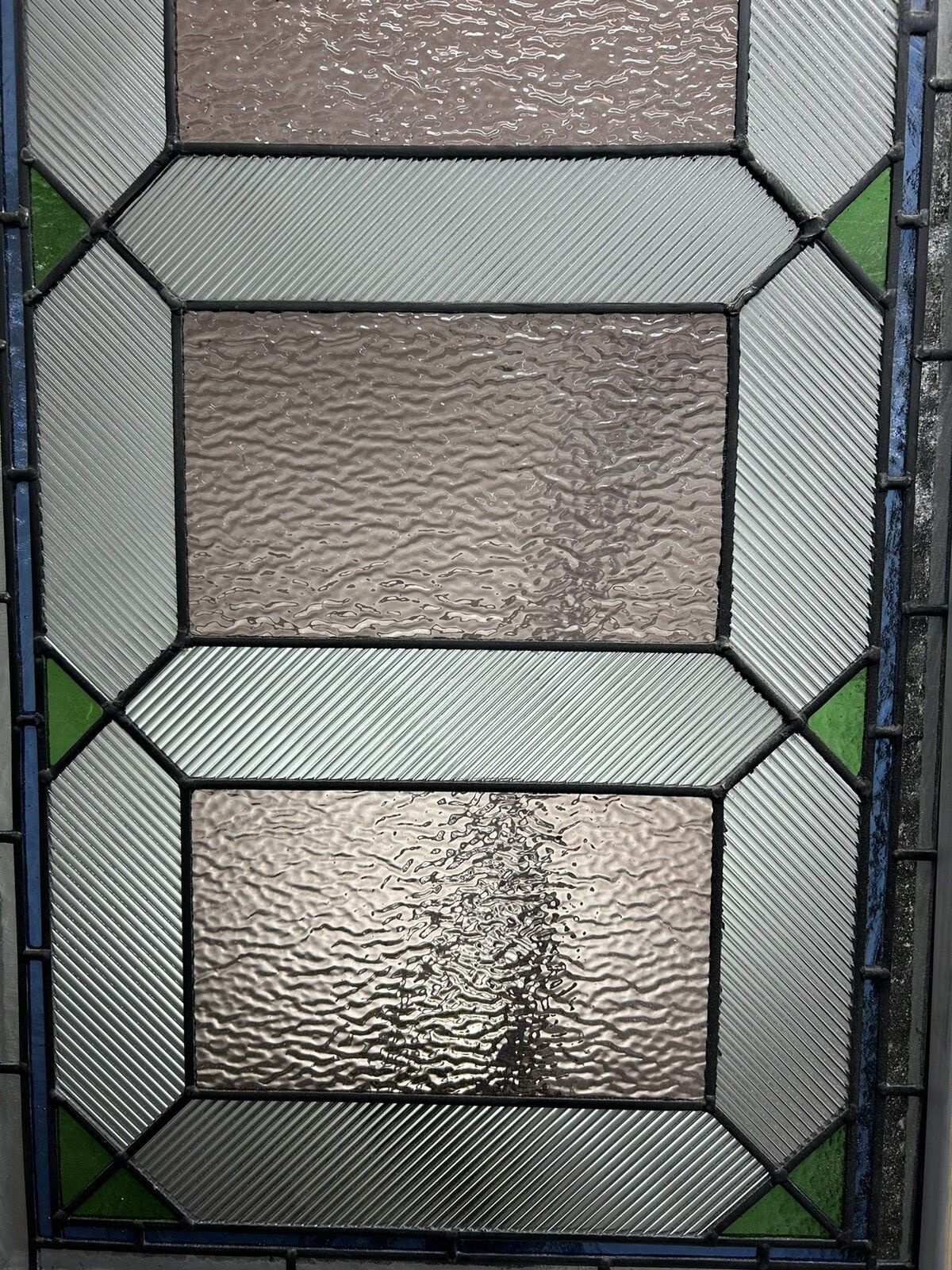 Art Deco Stained Glass Front Door Period Old Reclaimed Antique Wood Leaded 20 30 photo furniture