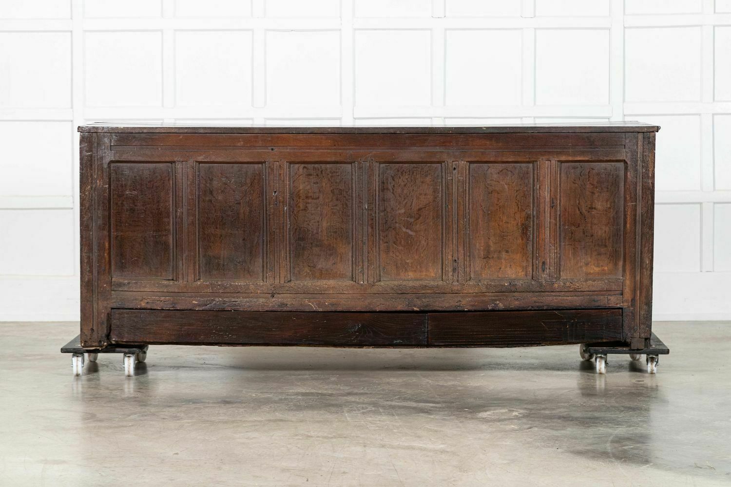 Large 18thc English Vernacular Oak Dresser Base / Counter photo buy