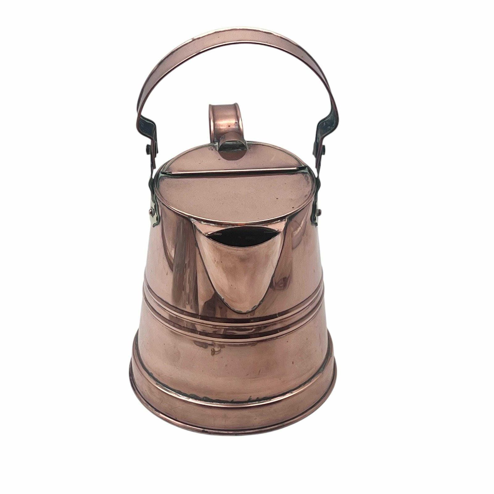 Antique Victorian Copper Hot Water Carrier   Water Jug   Copper Jug   Pitcher   Watering Can   Home Decor   Kitchenalia   Gardenalia photo 74.0