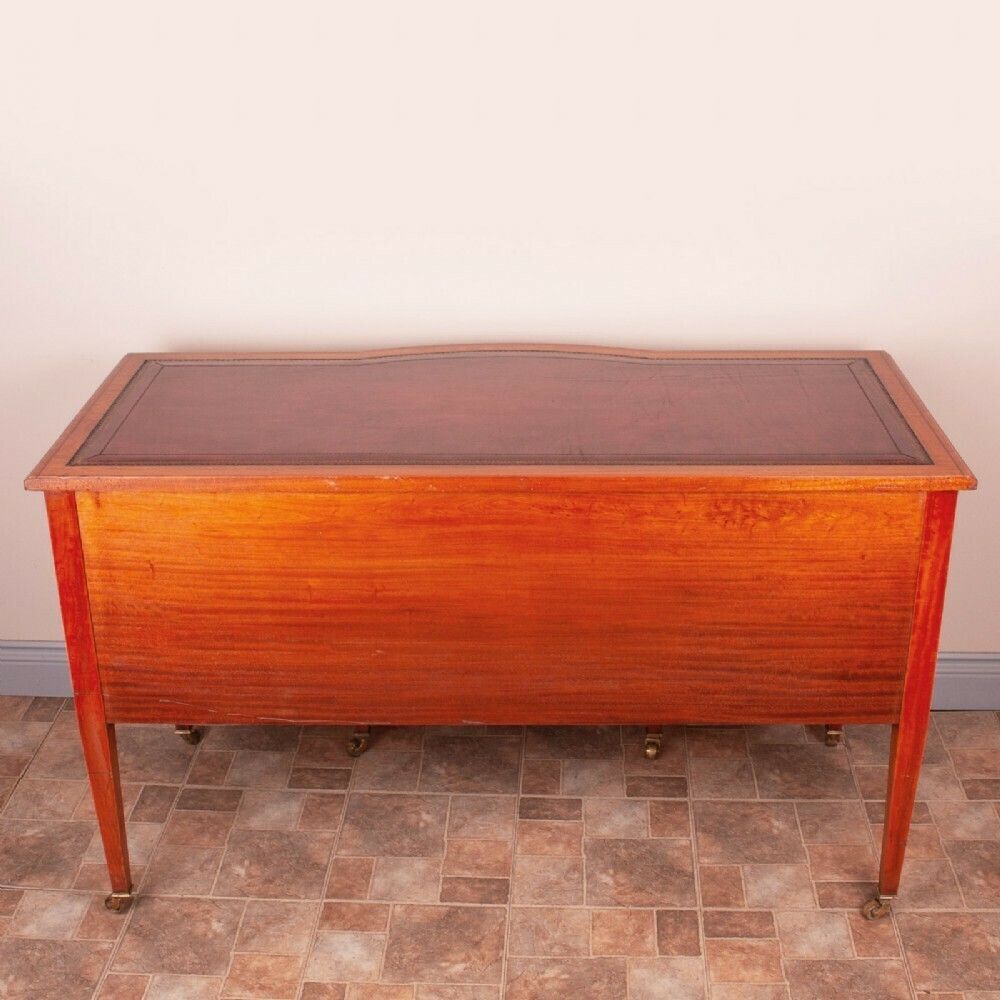1050.0 Good Quality Inlaid Satinwood Writing Desk photo