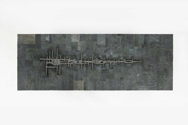 Brutalist Brazilian Stone Coffee Table By Pia Manu, 1960 photo vintage