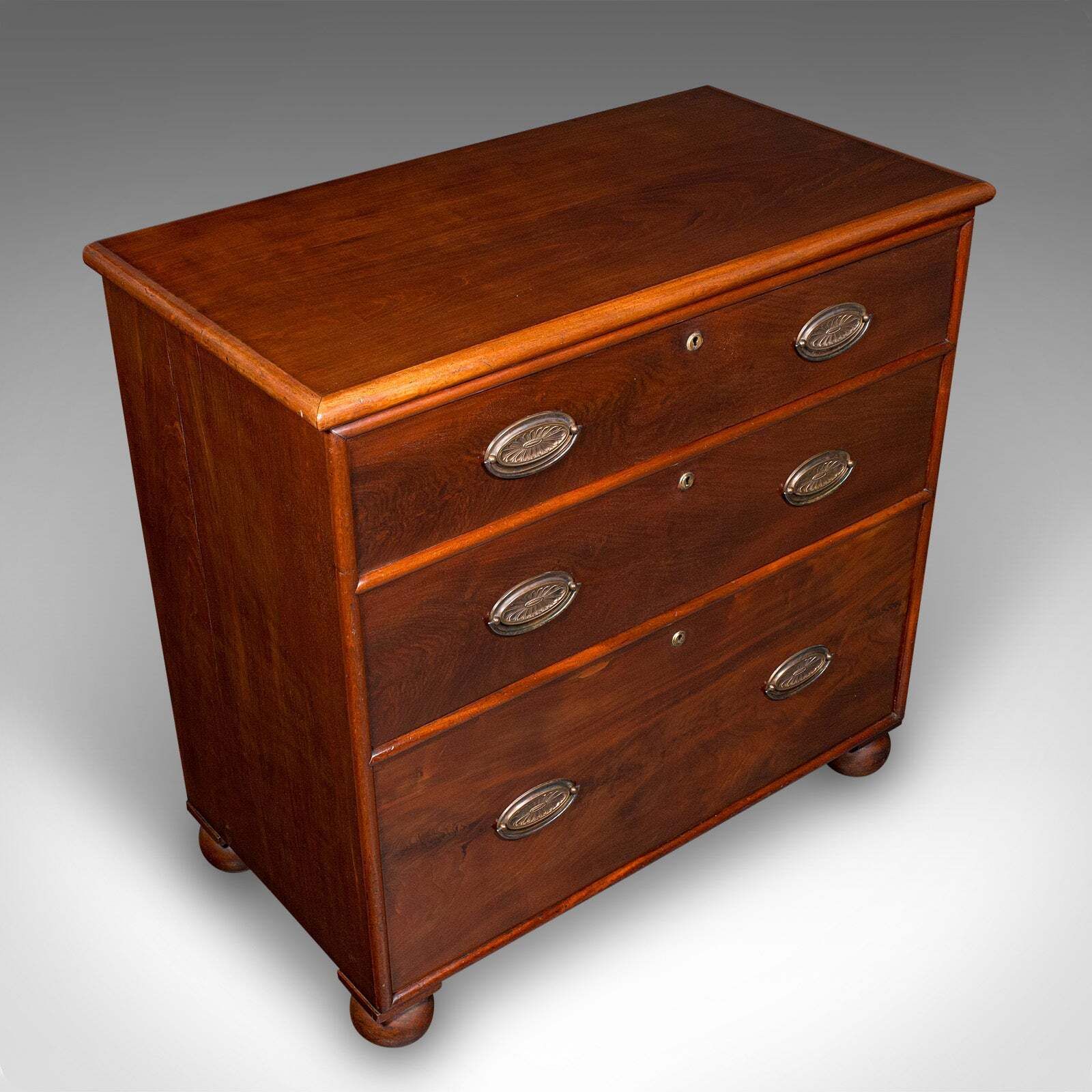 Antique Chest Of Drawers, English, Storage, Cot Drawer, Neoclassical, Victorian photo vinterior