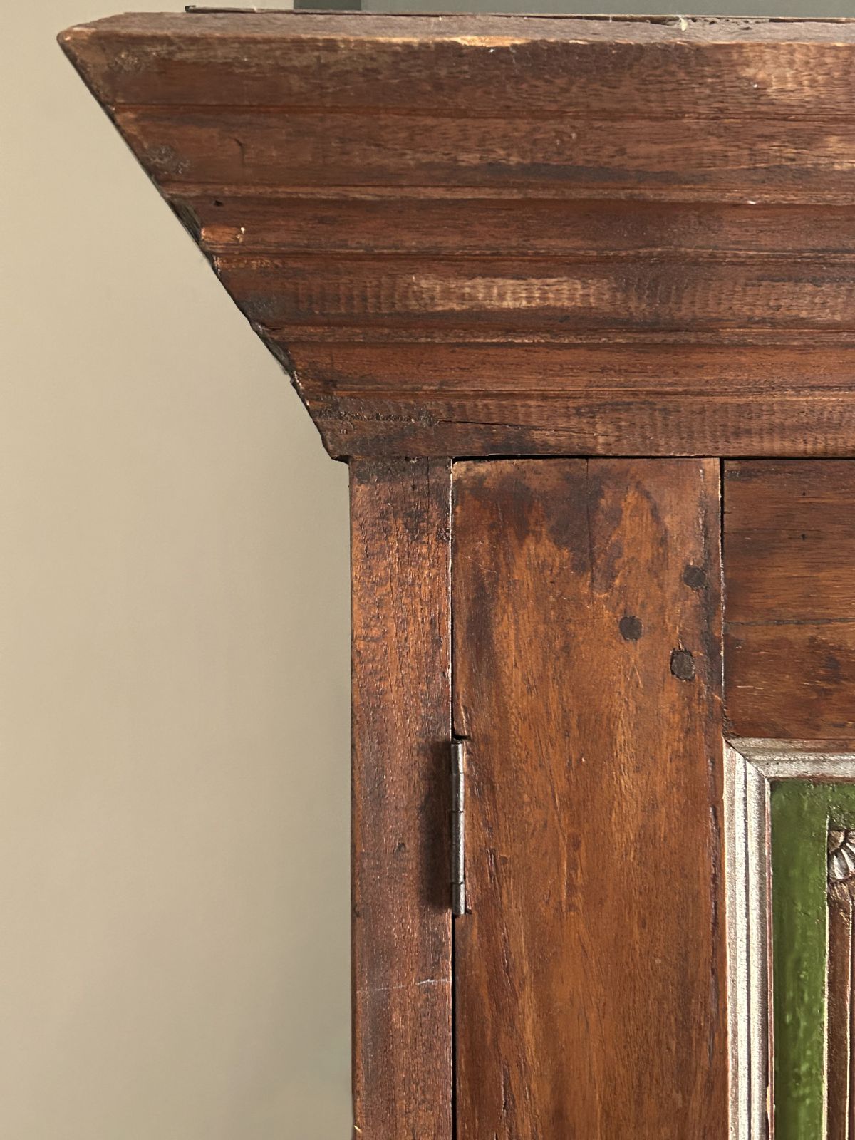 19th Century  Indian Colonial Teakwood Wardrobe photo furniture