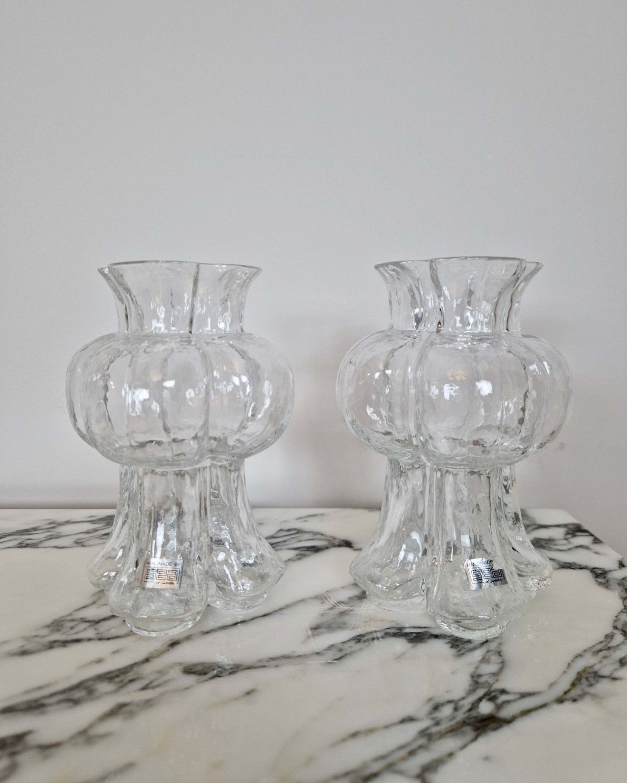 Pair Of Vintage Sea Sweden Vases photo furniture