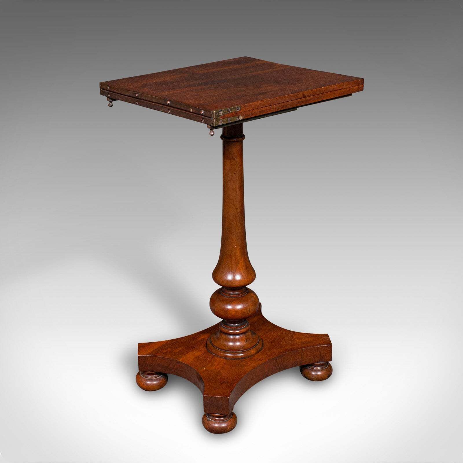 Antique Calligrapher's Extending Table, English, Cantilever, Chairside, Regency photo furniture