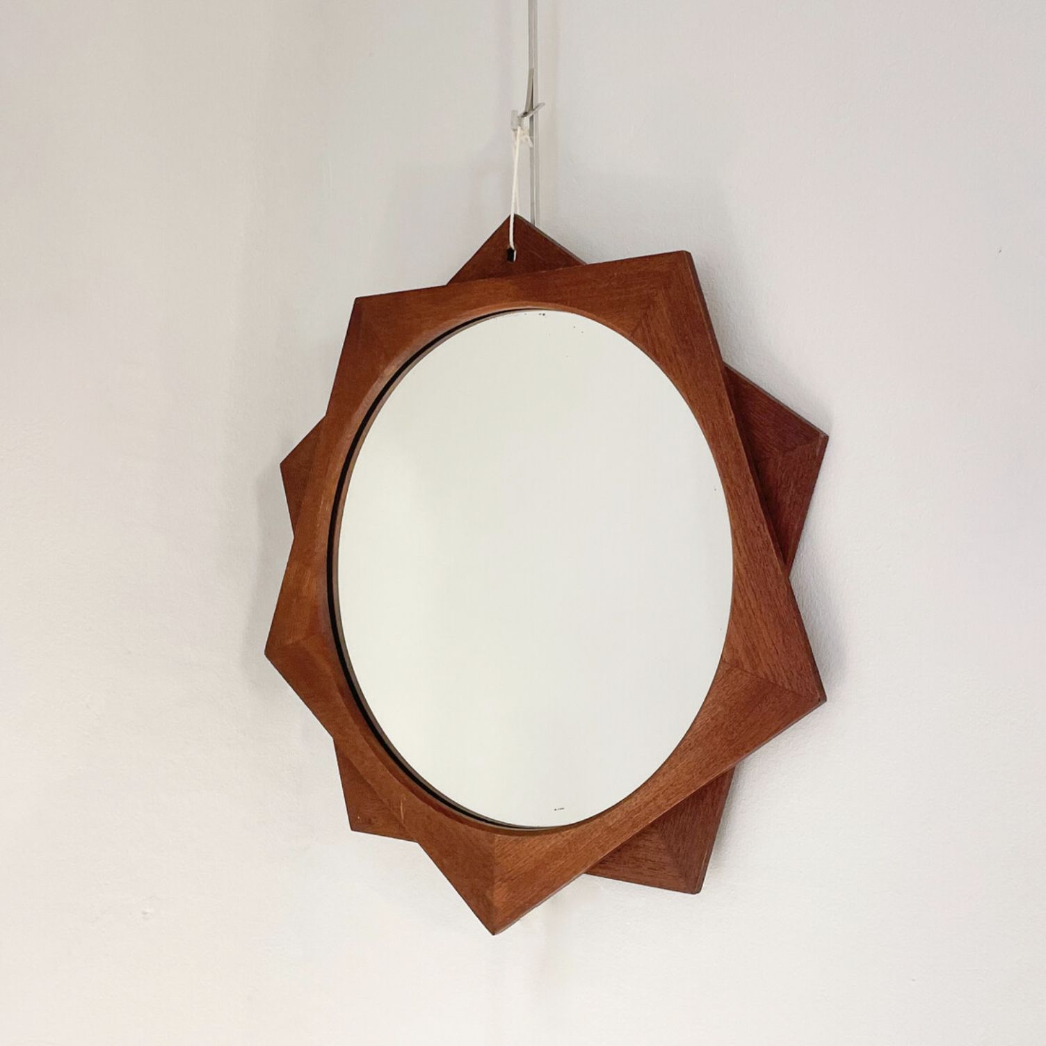Wall Mirror ” Mira” By Ico Parisi For Stildomus, Italy, 1950s