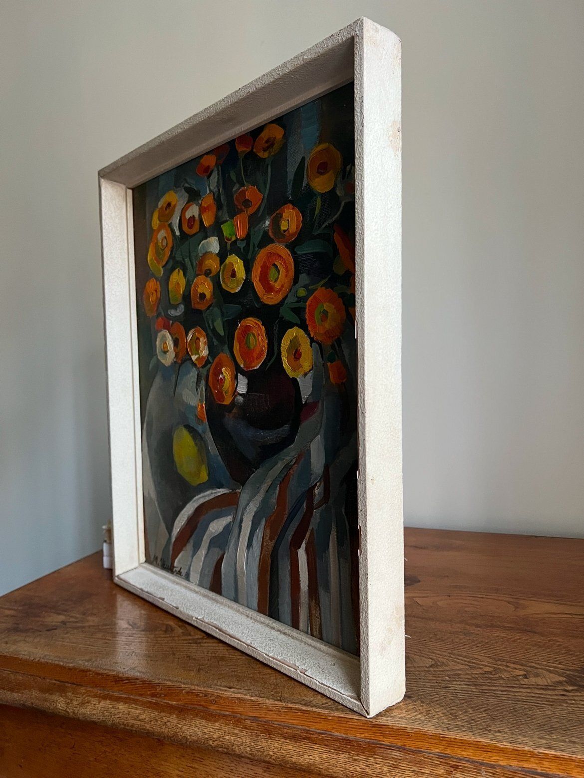 Floral Still Life Oil Painting By Maira Veisbārde | Latvia | 1981 photo Art