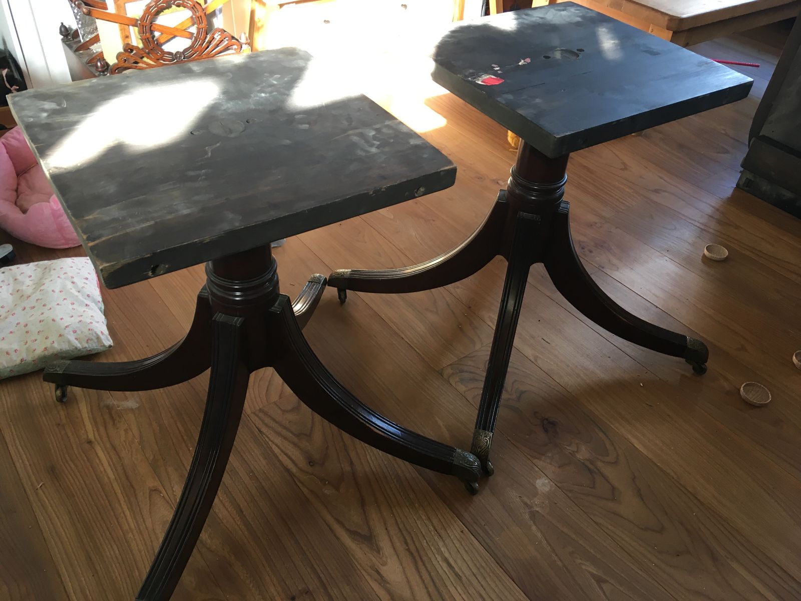 Georgian Style Dining Table photo vintage