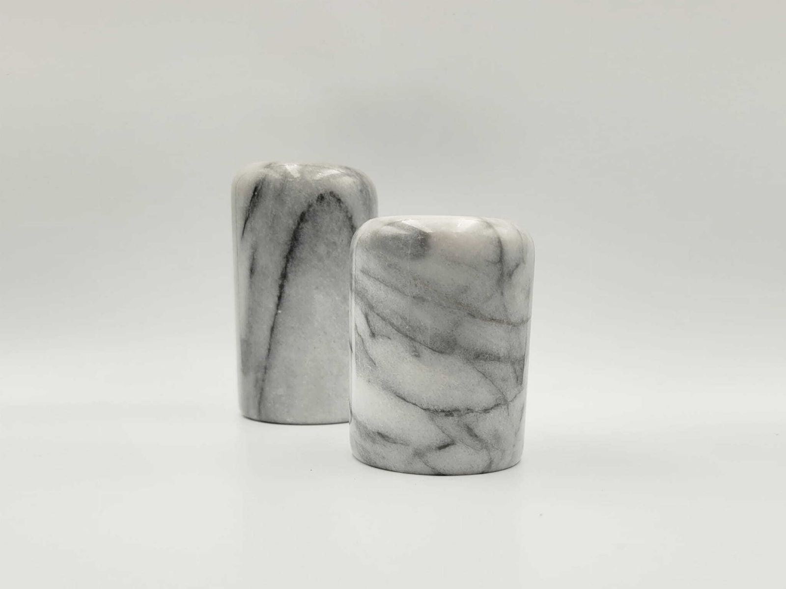Marble Candleholder Set, Danish Design, 1970s, Production: Denmark photo for sale