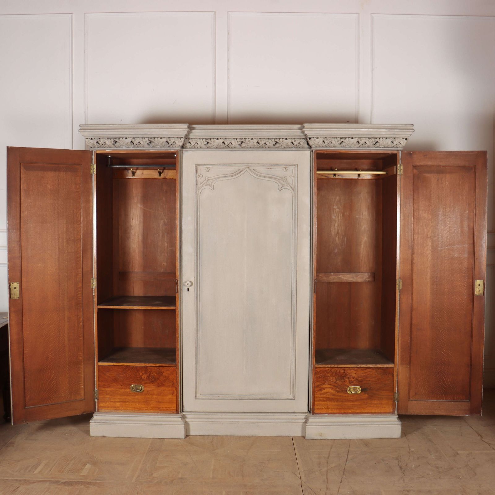 19th Century English Country House Gothic Wardrobe photo buy