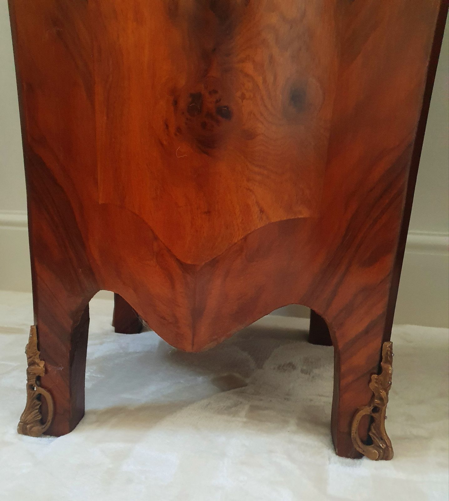 Pair 4ft French Bombe Style Vintage Pedestals Columns Stands photo buy