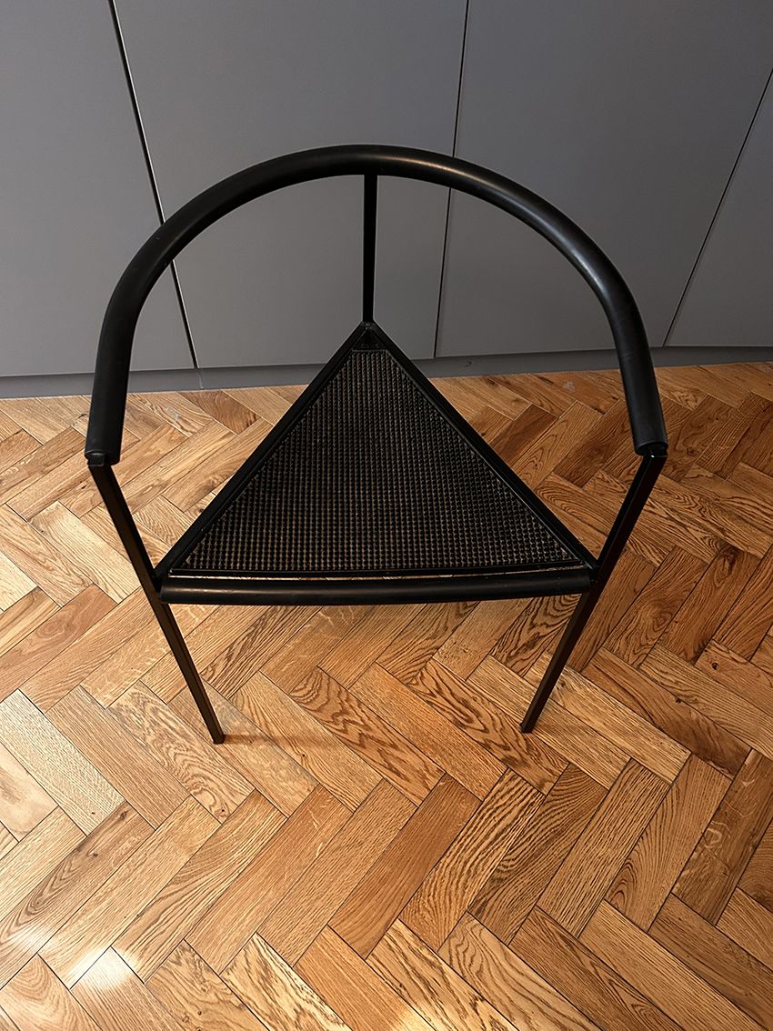 Millepunte Chair By Zeus Noto. 1986. photo vinterior
