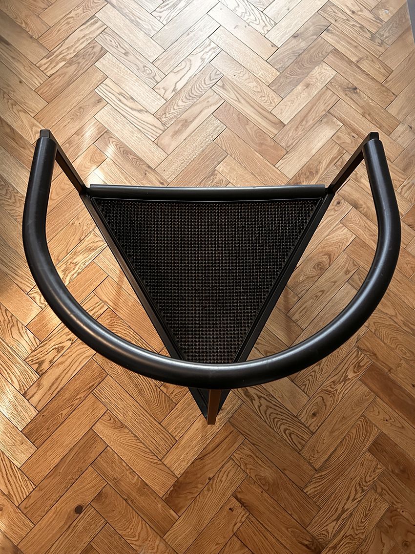 Millepunte Chair By Zeus Noto. 1986. photo vintage