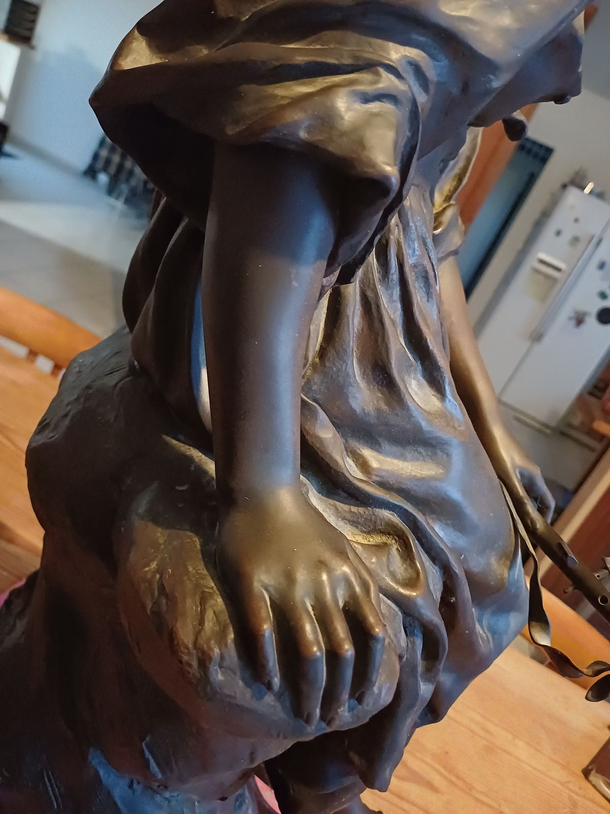 Bronze Paul Eugéne Mengin Fondeur Susse "Mandolin Player" photo buy