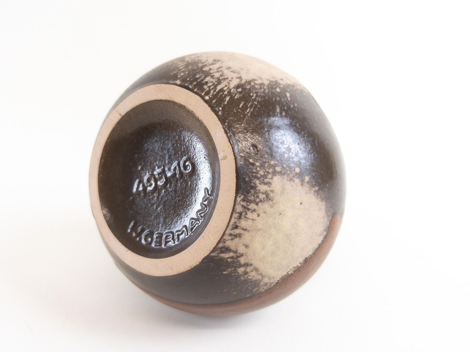 photo furniture West German Pottery   Ceramic Vase By Scheurich Keramik   Form 495 16   Brown, Earthy   Coppery West German Vase