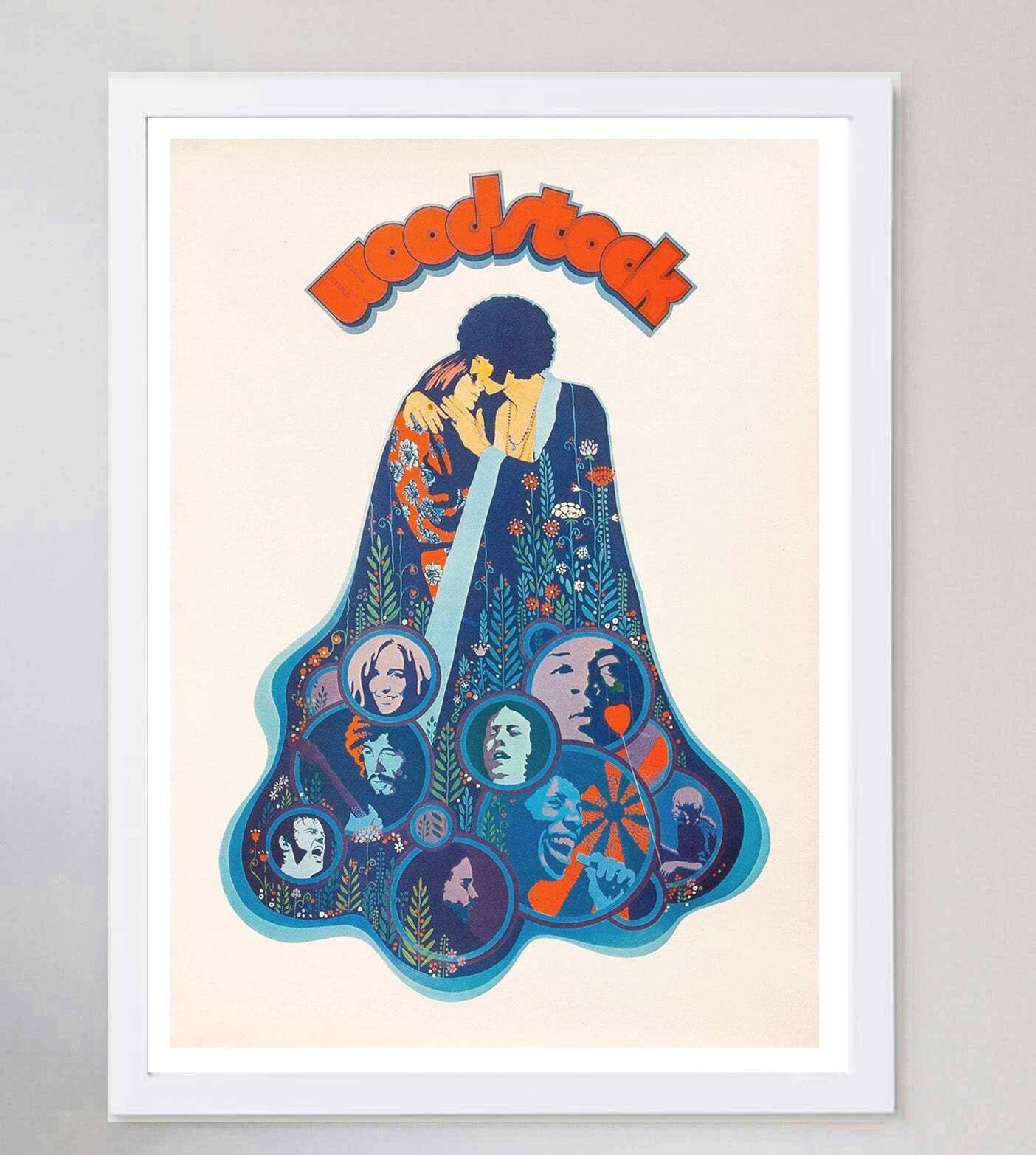 Woodstock Original Vintage Poster photo for sale