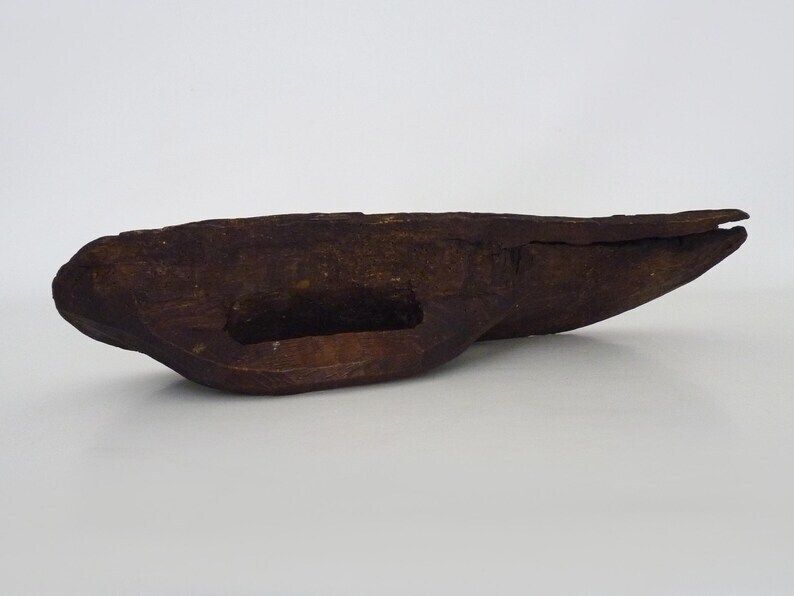 Popular Art Tool Cottage Taloche In Carved Wood 19th Century photo Home Decor