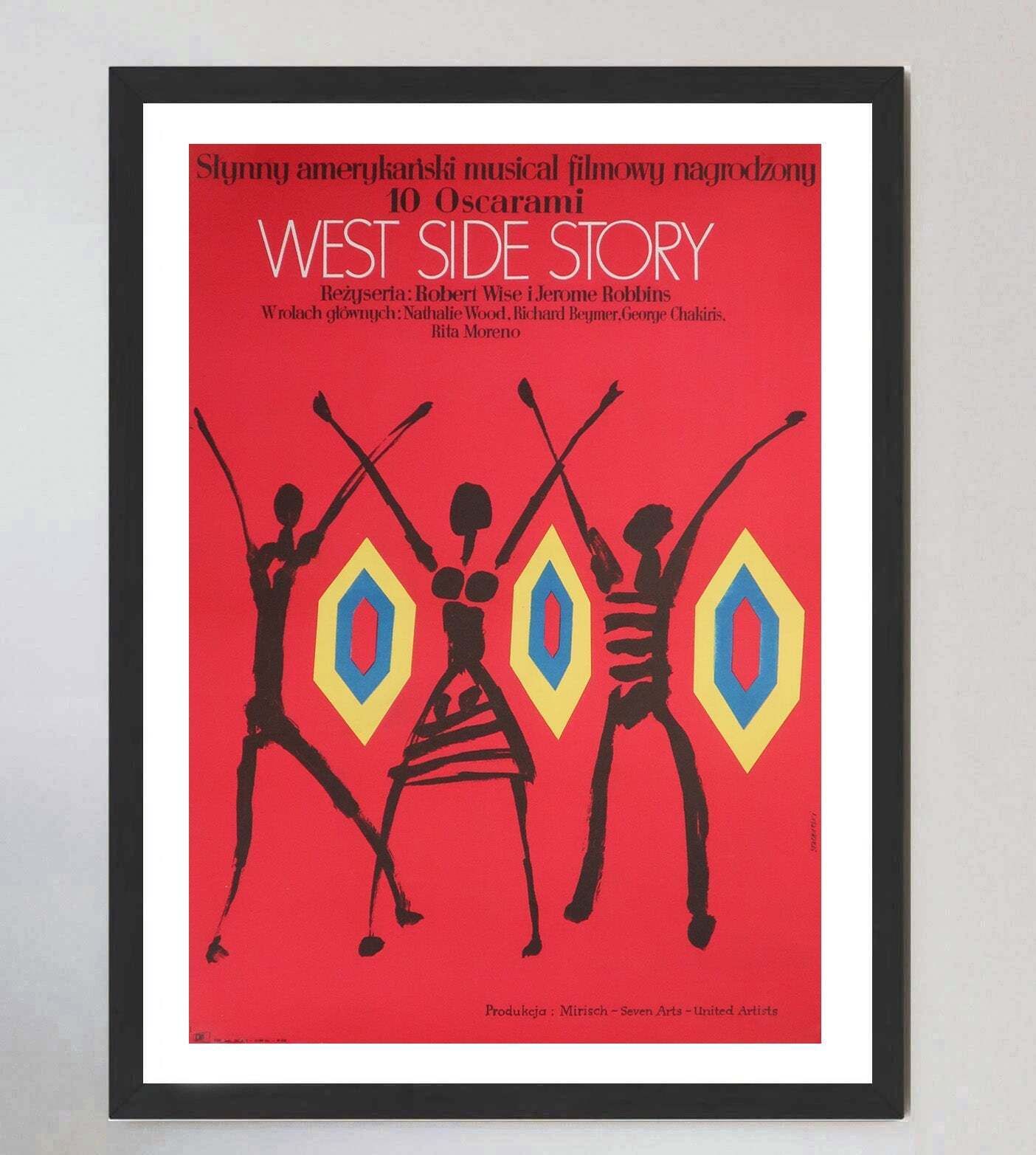 West Side Story (Polish), Original Vintage Poster photo furniture